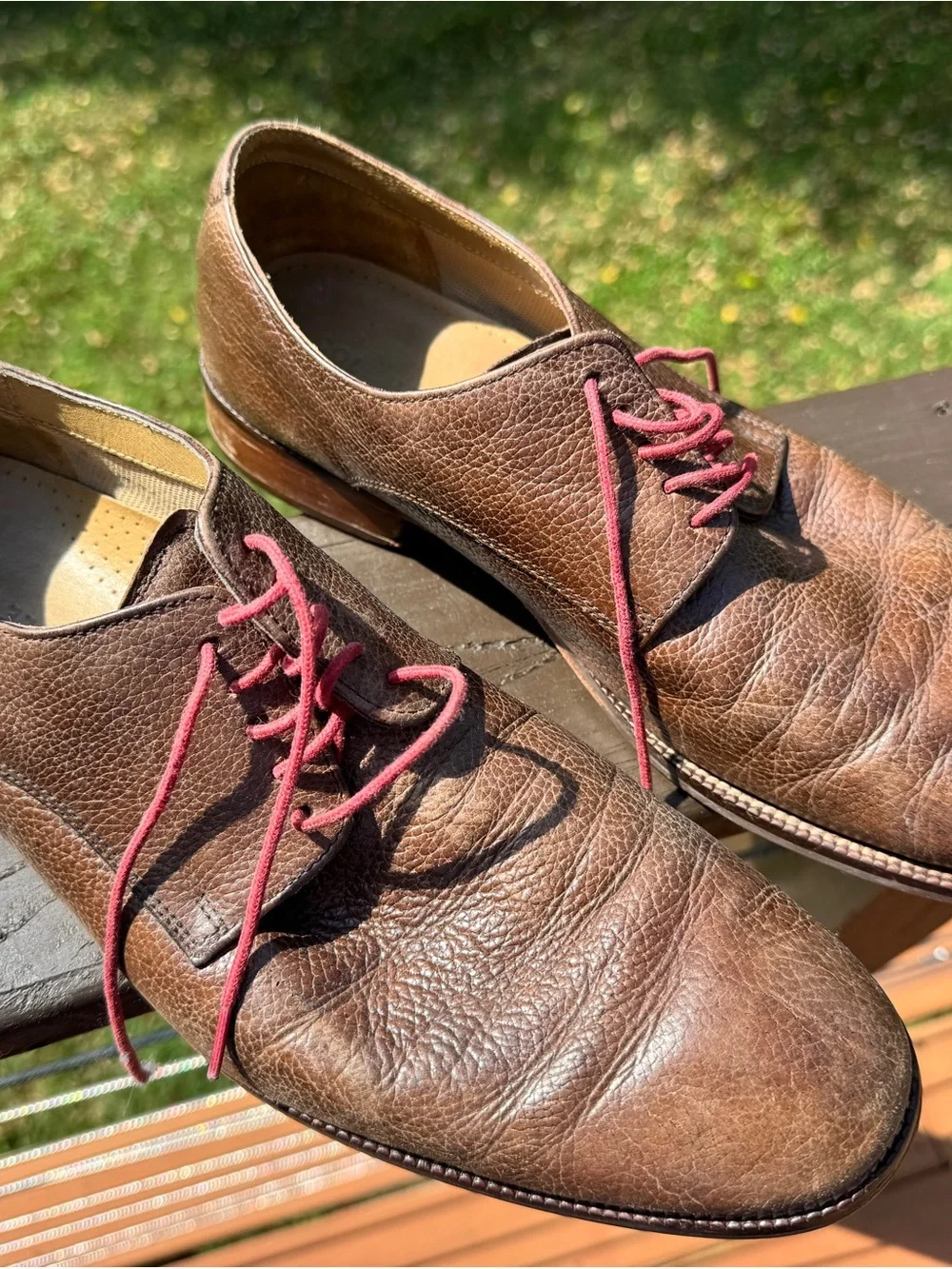 Cole Haan brown leather